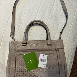 Kate Spade Taupe Satchel